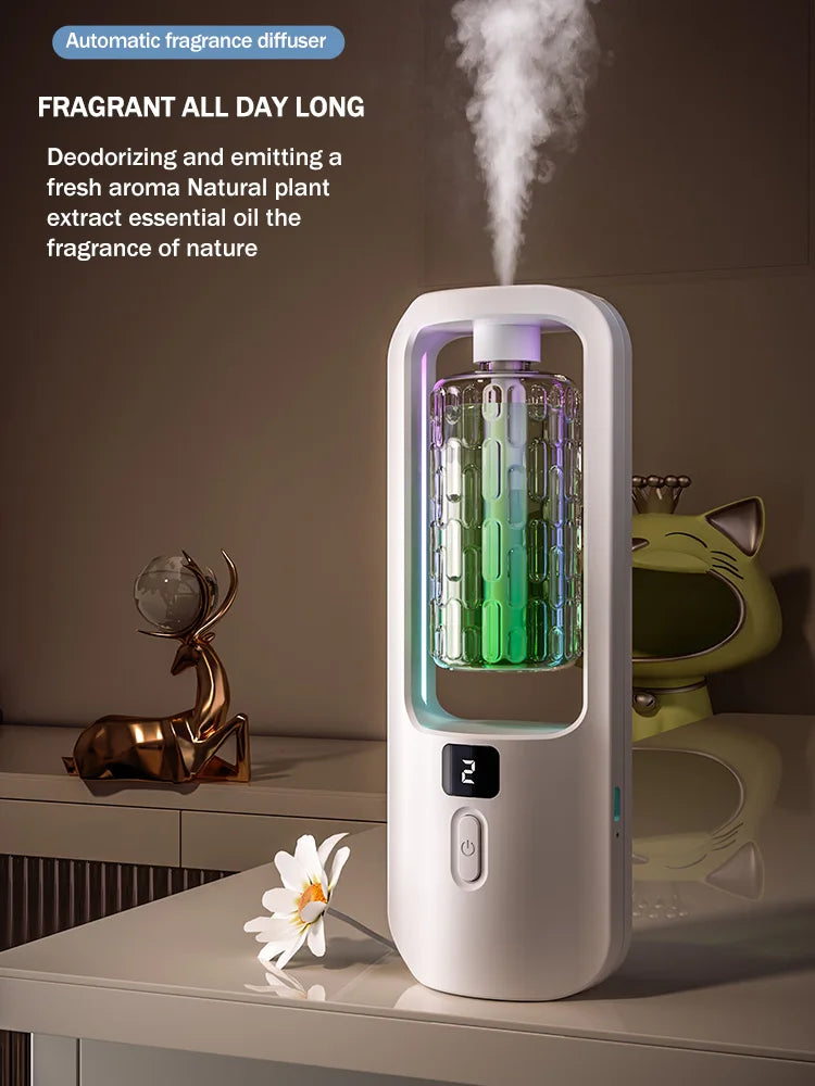 Difusor de aromaterapia ultrasónico encendido