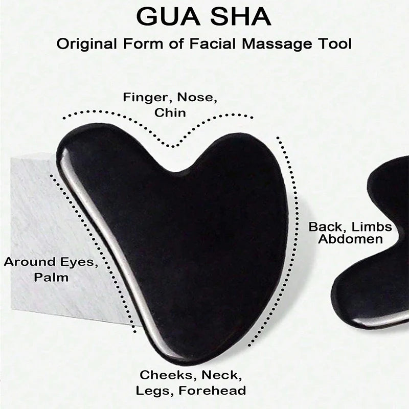 Set Rodillo Facial Frío + Gua Sha