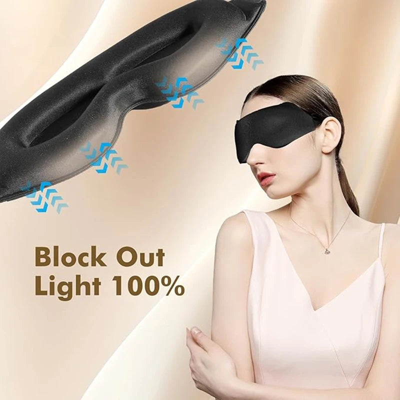 Antifaz 3D para Dormir — Oscuridad Total