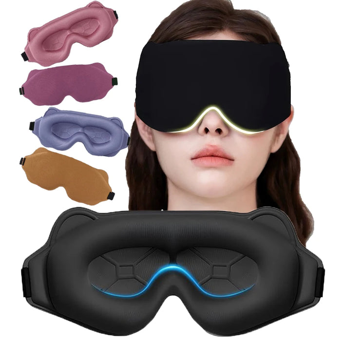 Antifaz 3D para Dormir — Oscuridad Total