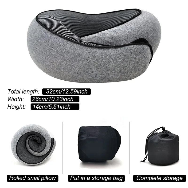 Almohada Cervical de Viaje Viscoelástica