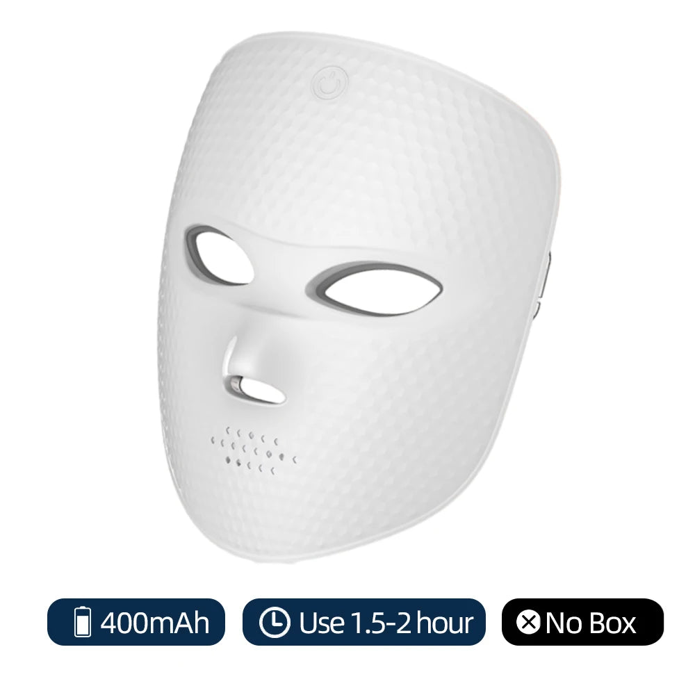 Mascarilla LED de Fototerapia 7 Colores