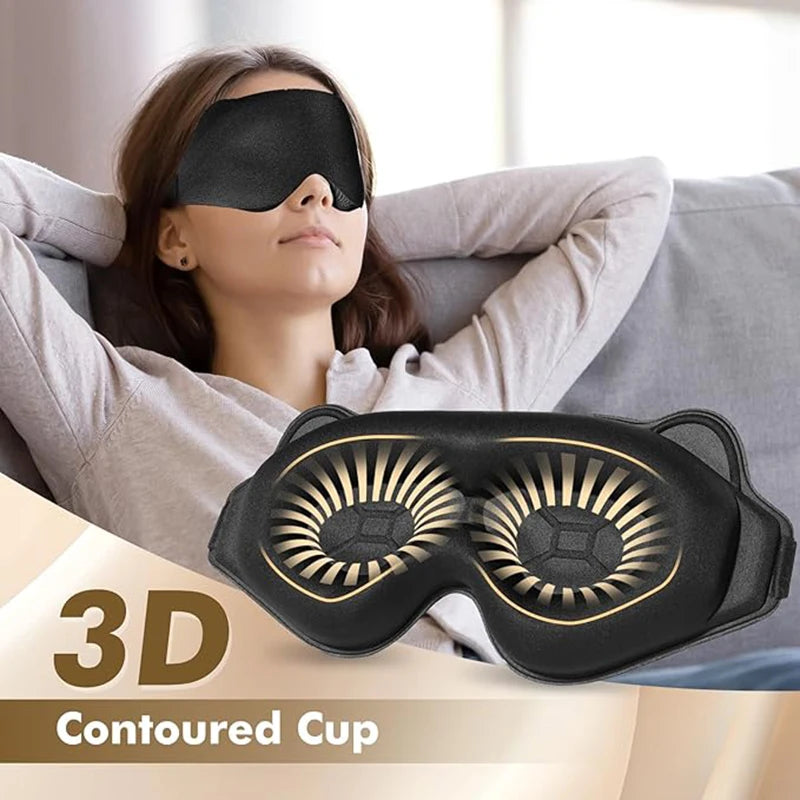 Antifaz 3D para Dormir — Oscuridad Total