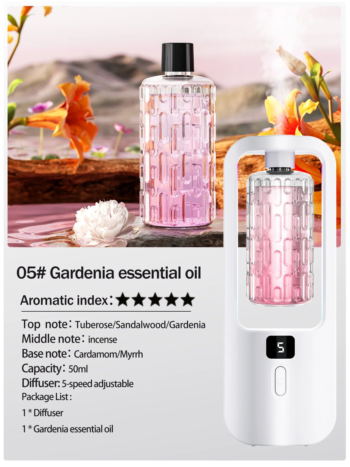 Difusor de Aromaterapia Ultrasónico