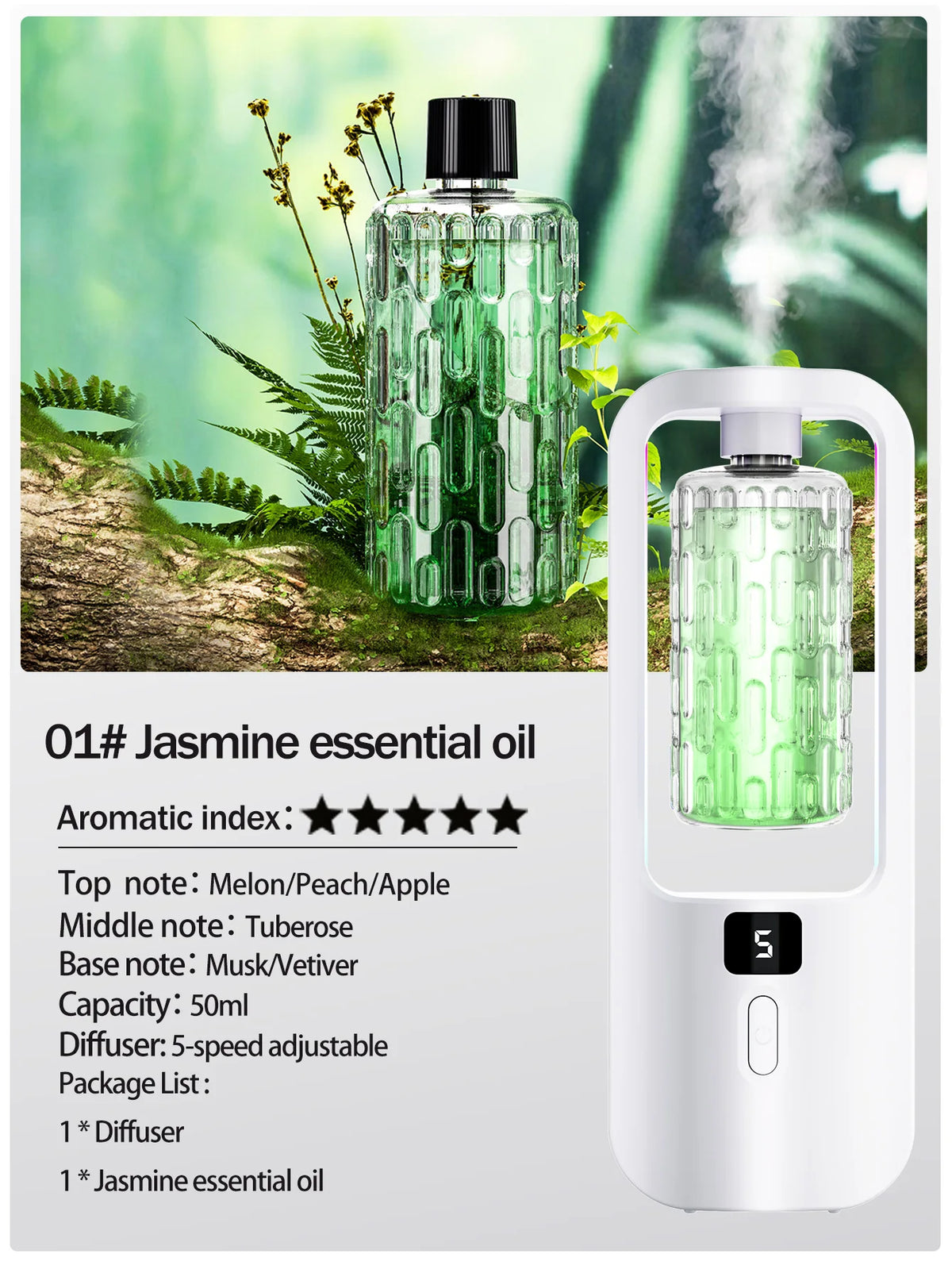 Difusor de Aromaterapia Ultrasónico