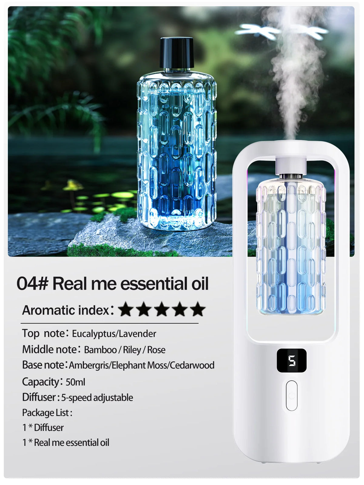 Difusor de Aromaterapia Ultrasónico