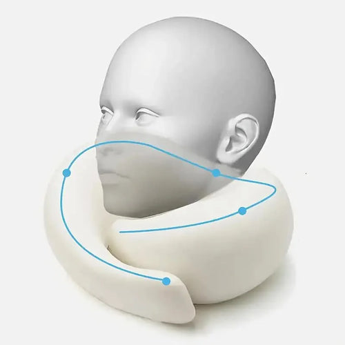 Almohada Cervical de Viaje Viscoelástica