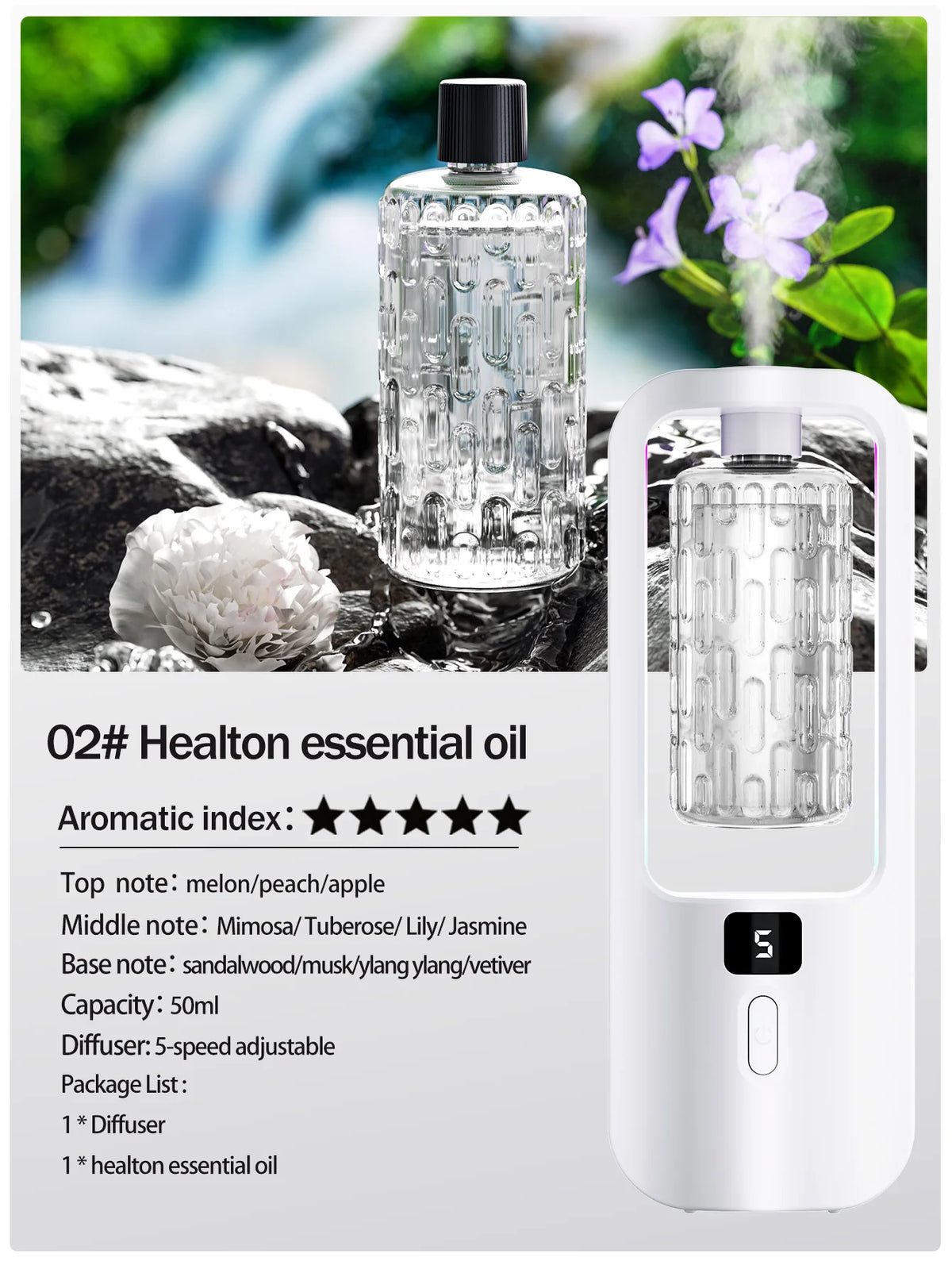 Difusor de Aromaterapia Ultrasónico