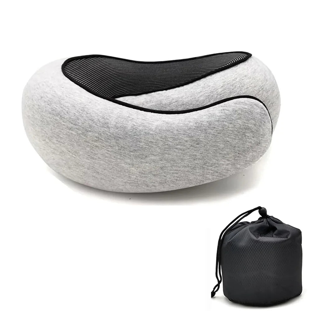 Almohada Cervical de Viaje Viscoelástica