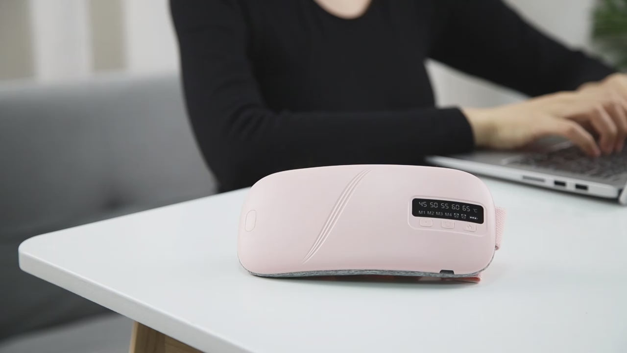 Cinturón Térmico para Dolores Menstruales en uso